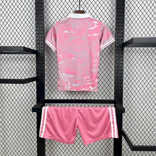 Real Madrid 2023/24 Pink Dragon Special Edition Kids Kit - Image 2