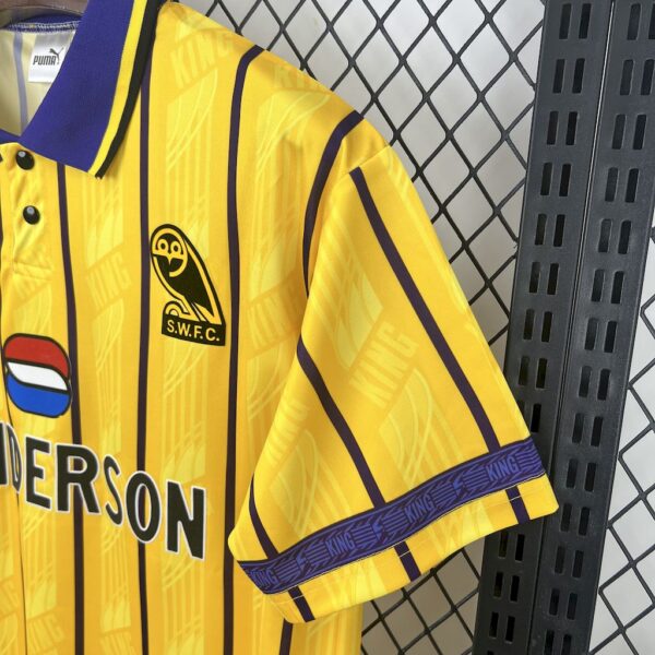 Sheffield Wednesday F.c. 1995 Away Retro Jersey - Image 4