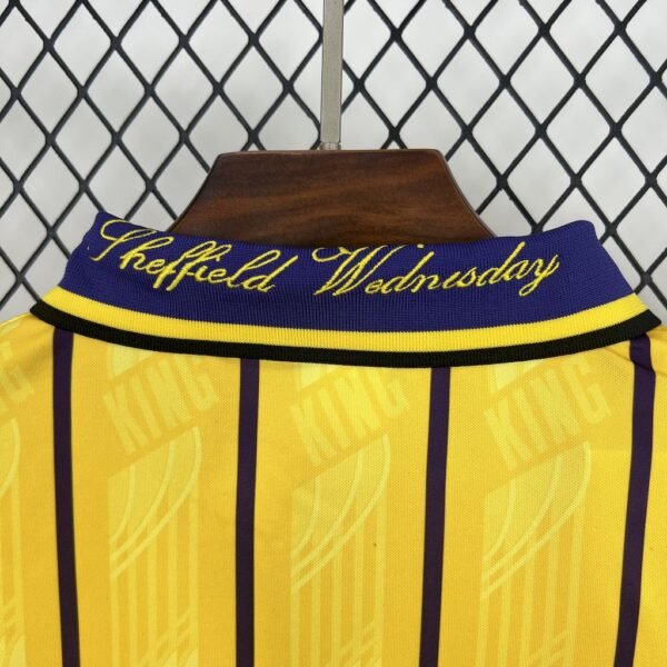 Sheffield Wednesday F.c. 1995 Away Retro Jersey - Image 3