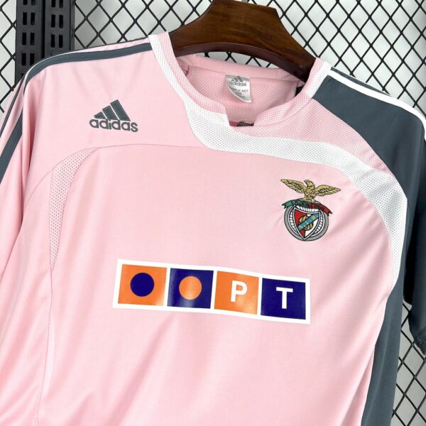 Benfica 2007/08 Away Retro Jersey (With Sponsor10#Rui Costa) - Image 3