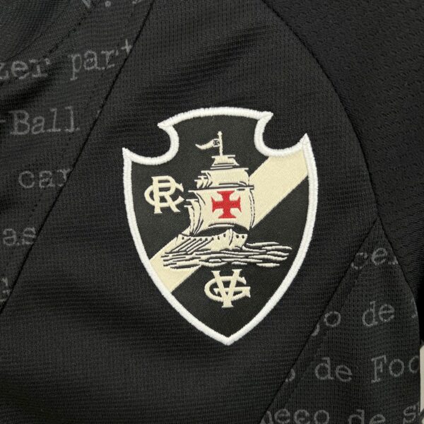 Vasco Da Gama 2024/25 Black Kids Kit - Image 10