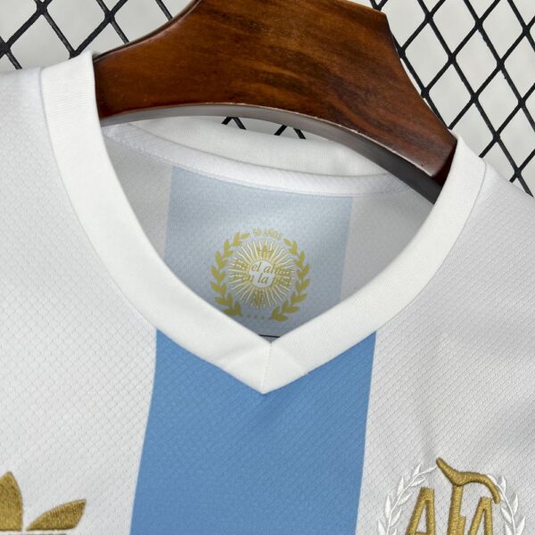 Argentina 2024/25 Adidas 50Th Anniversary Messi Jersey - Image 7