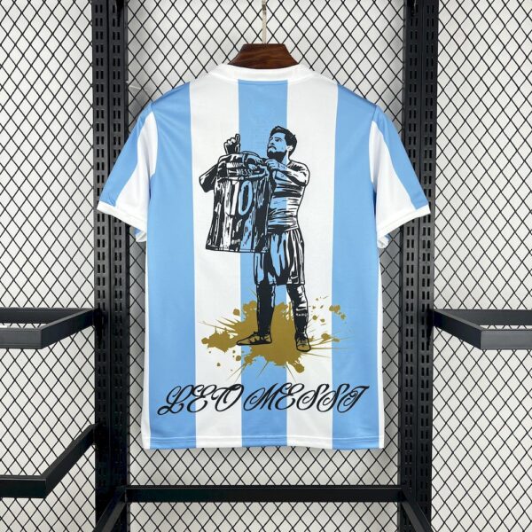 Argentina 2024/25 Adidas 50Th Anniversary Messi Jersey - Image 2