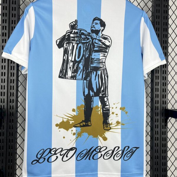 Argentina 2024/25 Adidas 50Th Anniversary Messi Jersey - Image 3