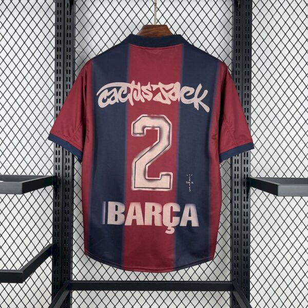 Aa Barcelona 2000/01 Home Retro Skeleton Jersey - Image 2