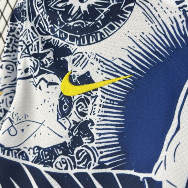 Brazil 2025/26 Blue And White Jersey - Image 5