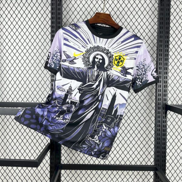 Brazil 2025/26 Dark Purple Jersey