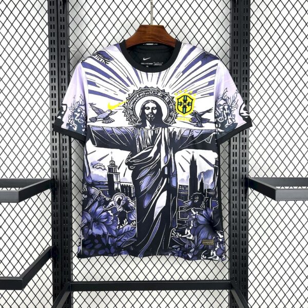 Brazil 2025/26 Dark Purple Jersey - Image 3