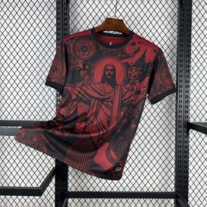 Brazil 2025/26 Jordan Black and Red Special Edition Jersey