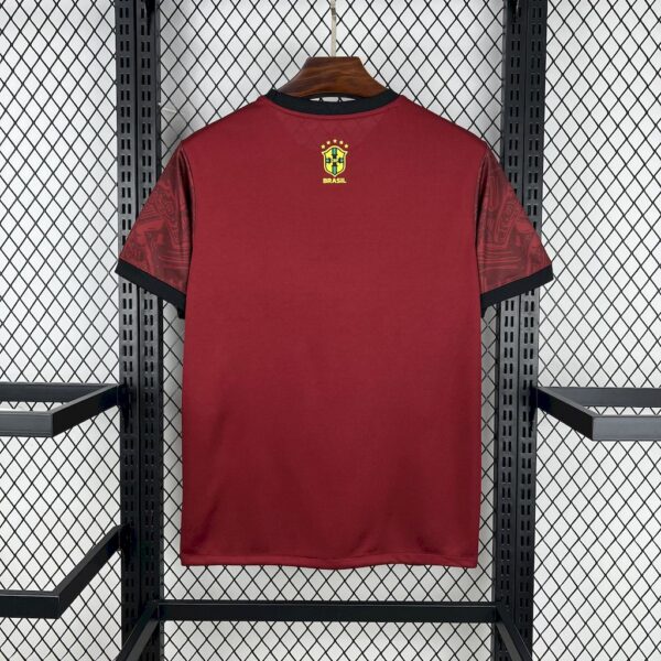 Brazil 2025/26 Jordan Maroon Special Edition Jersey - Image 2