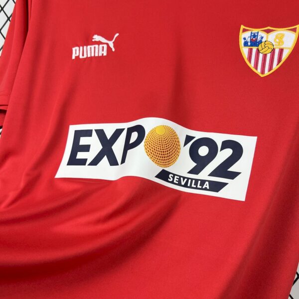 Sevilla Fc 1987/90 Away Retro Jersey - Image 3
