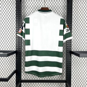 Alternative view of Retro Sporting CP 2000/01 Home Jersey