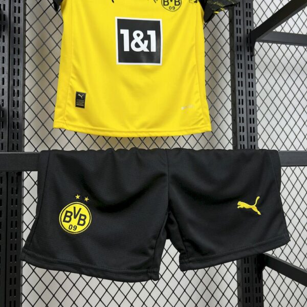 Borussia Dortmund 2025/26 Home Kids Kit - Image 4