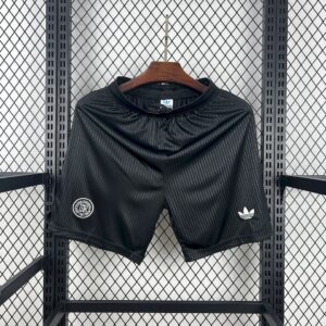 Mens Germany 2025/26 125th Anniversary Black Shorts
