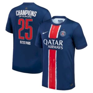 Paris Saint-Germain 2024/25 Home Champions League Winner Jersey