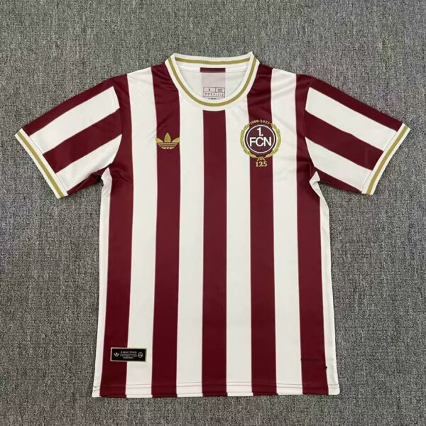 1.Fc Nuremberg 2025/26 125Th Football Jersey