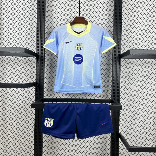 Barcelona 2025/26 Blue Special Edition Kids Kit