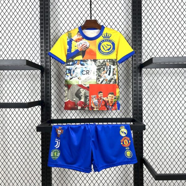Cristiano Ronaldo 2025/26 All Club Mix Kids Kit