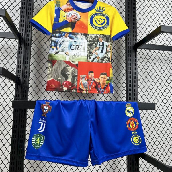 Cristiano Ronaldo 2025/26 All Club Mix Kids Kit - Image 4