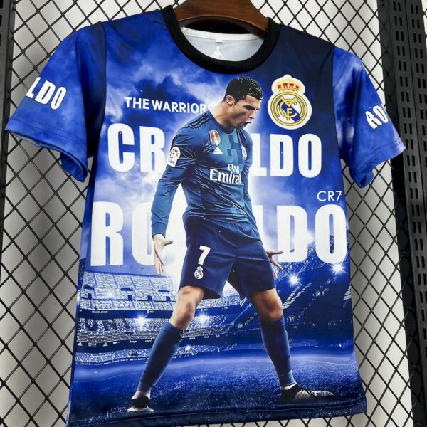 Cristiano Ronaldo 2025/26 Real Madrid Kids Kit - Image 5