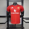 Mens Manchester United 2025/26 Home Jersey Player Version