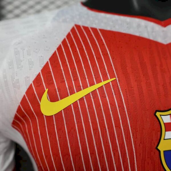 Barcelona 2025/26 Orange Special Edition Jersey Player Version - Image 4