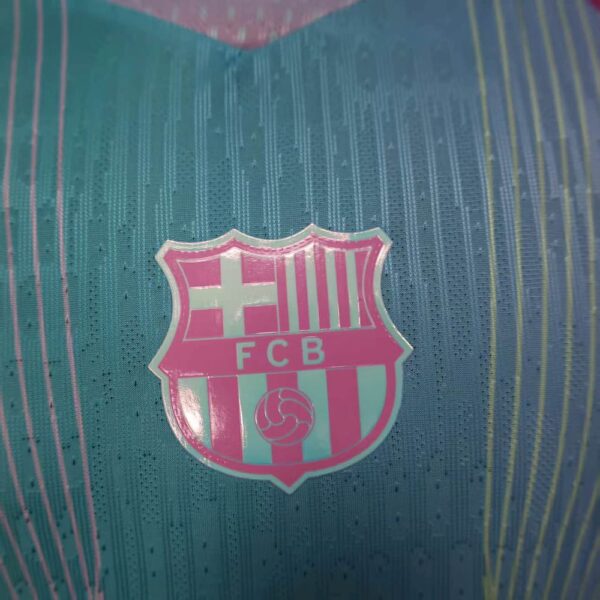 Barcelona 2025/26 Bule Special Edition Jersey Player Version - Image 4