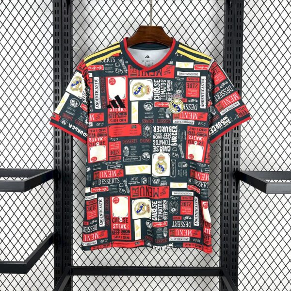 Real Madrid 2025/26 Doodle Board Jersey - Image 3