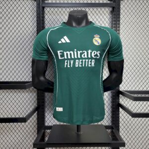 Real Madrid  2025/26 Green special edition Jersey Player Version