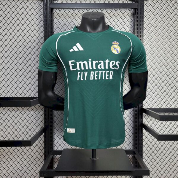 Real Madrid  2025/26 Green Special Edition Jersey Player Version