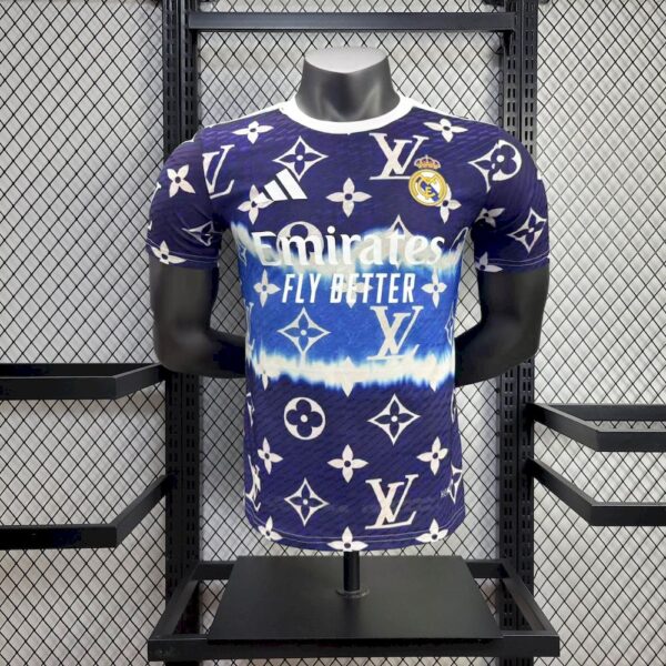 Real Madrid 2025/26 Purple Louis Vuitton Jersey Player Version