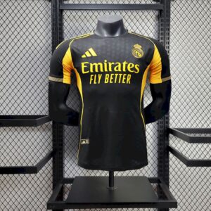 Real Madrid 2025/26 Black Especial Jersey Player Version
