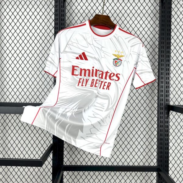 Benfica 2025/26 White Concept Version Jersey