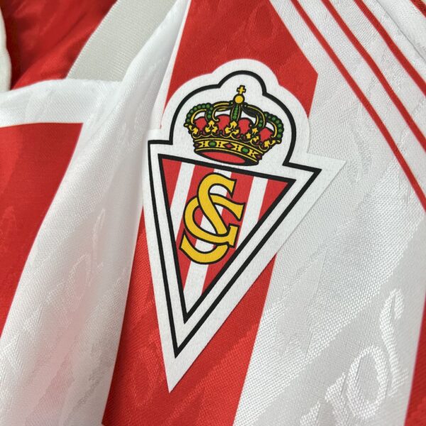Sporting De Gijon 1994/95 Home Retro Jersey - Image 6