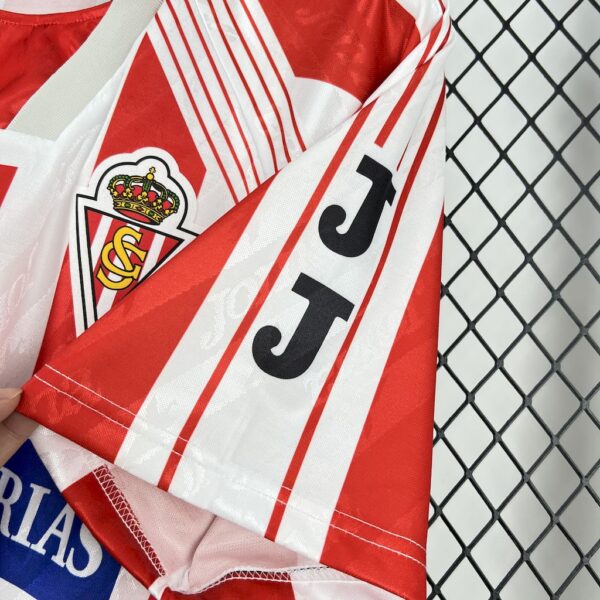 Sporting De Gijon 1994/95 Home Retro Jersey - Image 5