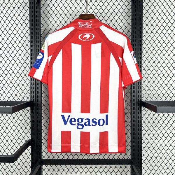 Sporting De Gijon 2008/09 Home Retro Jersey - Image 2