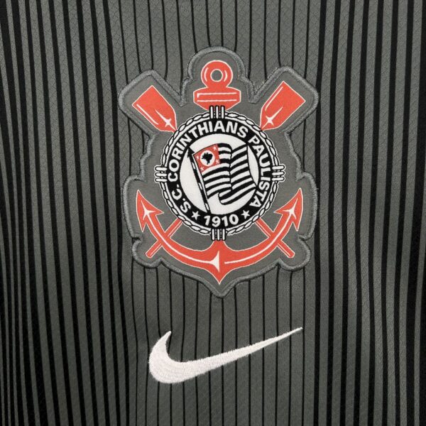 Corinthians 2025/26 Black Goalkeeper Jersey - Image 5