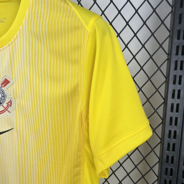 Corinthians 2025/26 Yellow Goalkeeper Jersey - Image 3