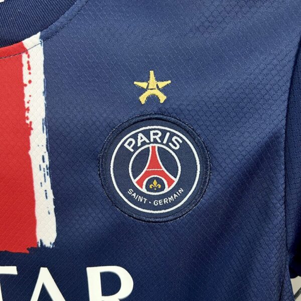 Paris Saint-Germain 2024/25 Home Kids Kit (With Stars) - Image 9
