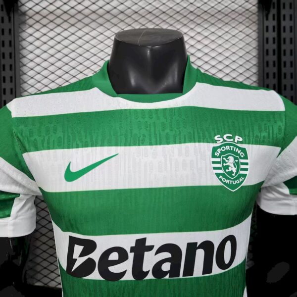 Sporting Cp 2025/26 Home Jersey Player Version - Image 6