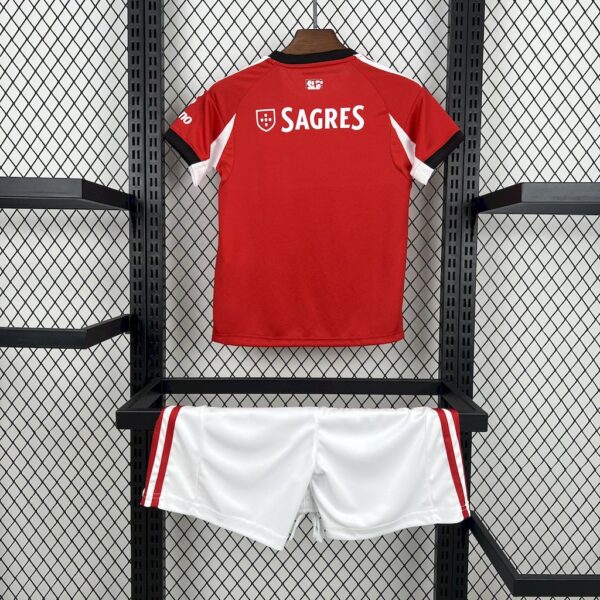 Benfica 2025/26 Home Kids Kit - Image 2