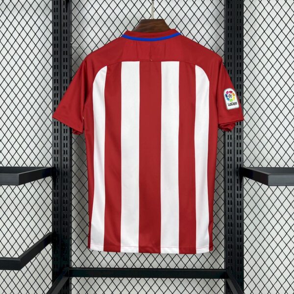 Atletico Madrid 2016/17 Home Retro Jersey - Image 2