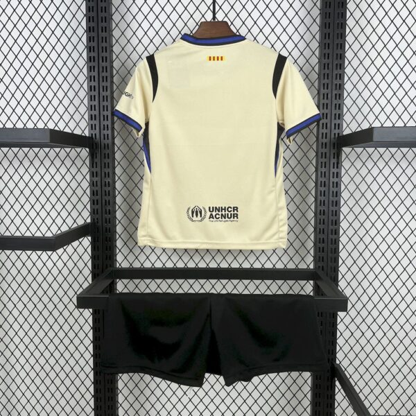 Barcelona 2025/26 Away Kids Kit - Image 2