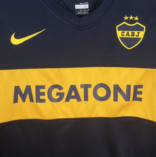 Boca Juniors 2007/08 Home Retro Jersey - Image 7
