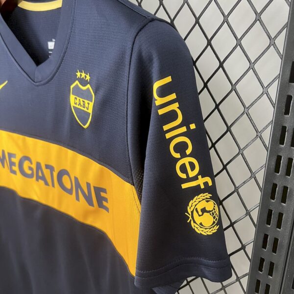 Boca Juniors 2007/08 Home Retro Jersey - Image 6