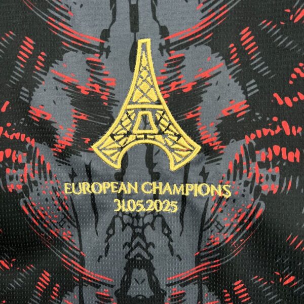 Paris Saint-Germain 2025/26 (Campeones De Europa) Grey Jersey - Image 7