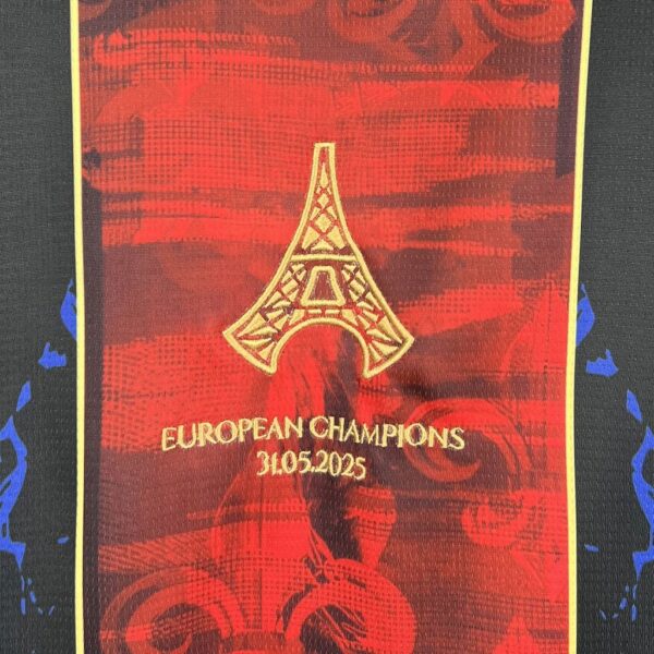 Paris Saint-Germain 2025/26 (Campeones De Europa) Red And Blue Jersey - Image 7