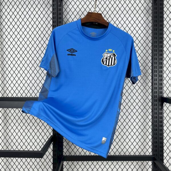 Santos 2025/26 Blue Goalkeeper Jersey