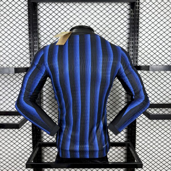 Inter Milan 2025/26 Home Long Sleeves Jersey Player Version - Image 2