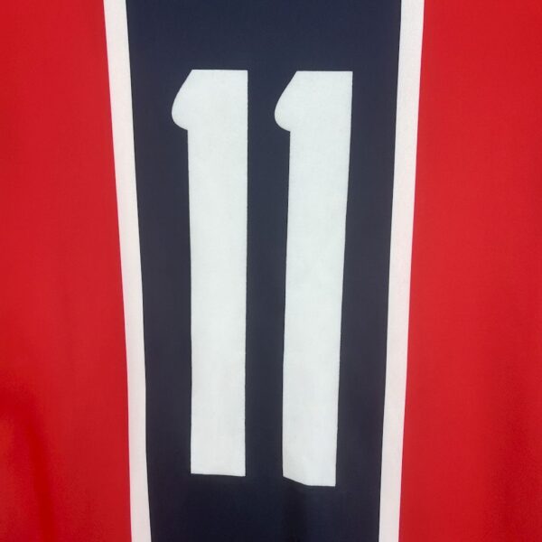 Paris Saint-Germain 1975 Away £¨11Number£©Retro Jersey - Image 3